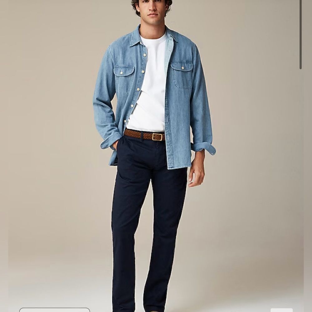 J.Crew 484 Slim-fit stretch chino pant